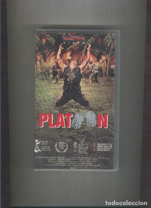 Coleccionismo de Revistas y Peri&oacute;dicos: Video VHS: Platoon - Varios