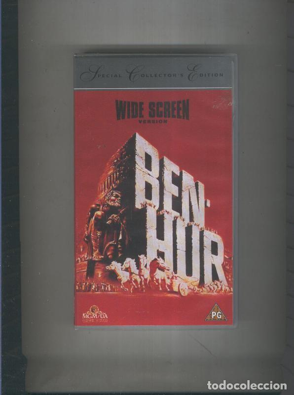Coleccionismo de Revistas y Peri&oacute;dicos: Video VHS: Ben Hur (Charlton Heston) - Varios