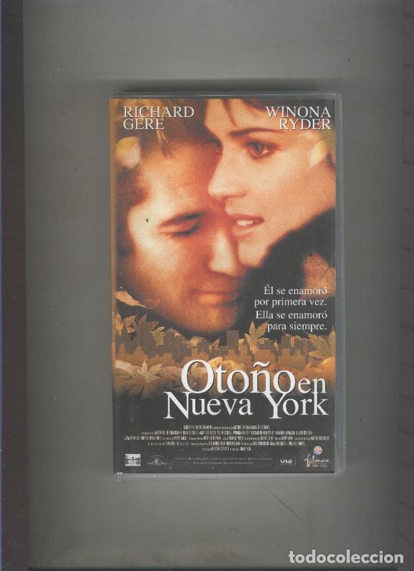 Coleccionismo de Revistas y Peri&oacute;dicos: Video VHS: Oto&ntilde;o en Nueva York (richard Gere-Winona ryder) - Varios