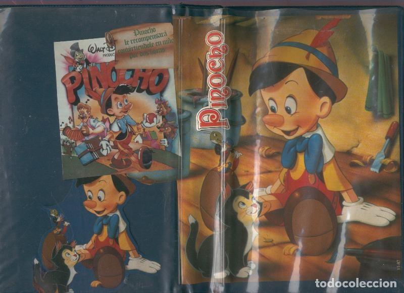 Coleccionismo de Revistas y Peri&oacute;dicos: VIDEO VHS: Pinocho Caratula Artesanal - VARIOS