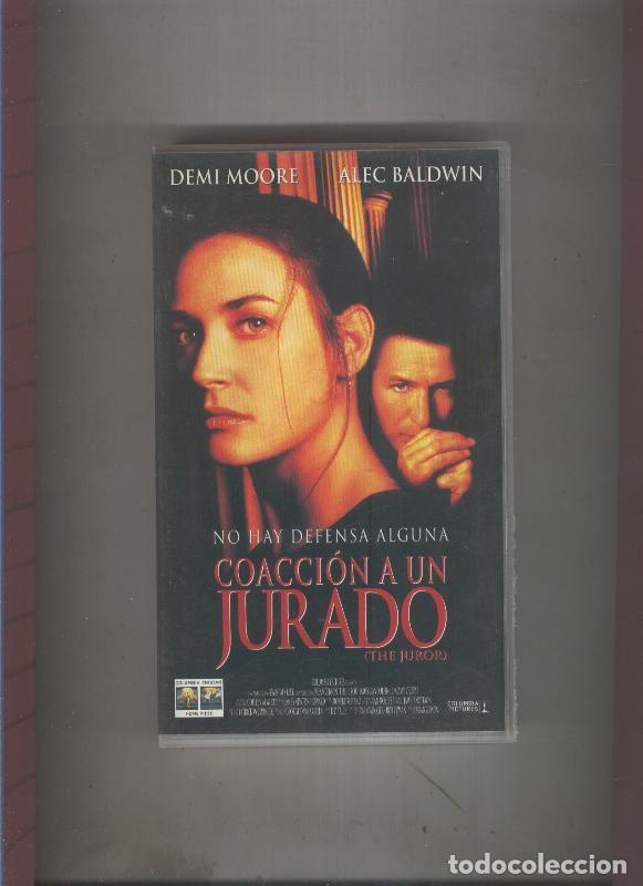Coleccionismo de Revistas y Peri&oacute;dicos: Video VHS: Coaccion a un Jurado con Demi Moore y Alec Baldwin - Varios