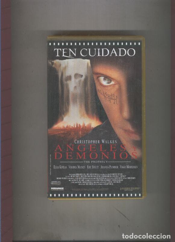 Coleccionismo de Revistas y Peri&oacute;dicos: Video VHS: Angeles y Demonios con Christopher Walken - Varios