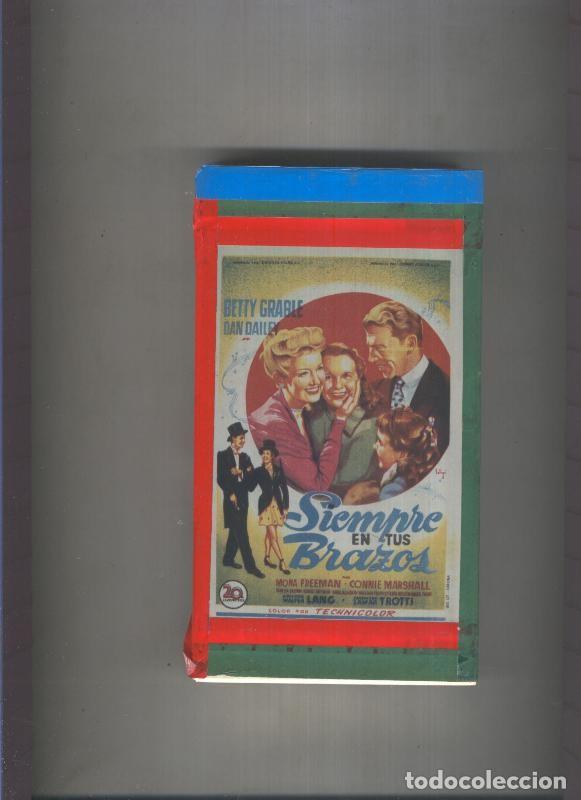 Coleccionismo de Revistas y Peri&oacute;dicos: Video VHS: Siempre en tus brazos con Betty Grable y Dan Dailey - Varios