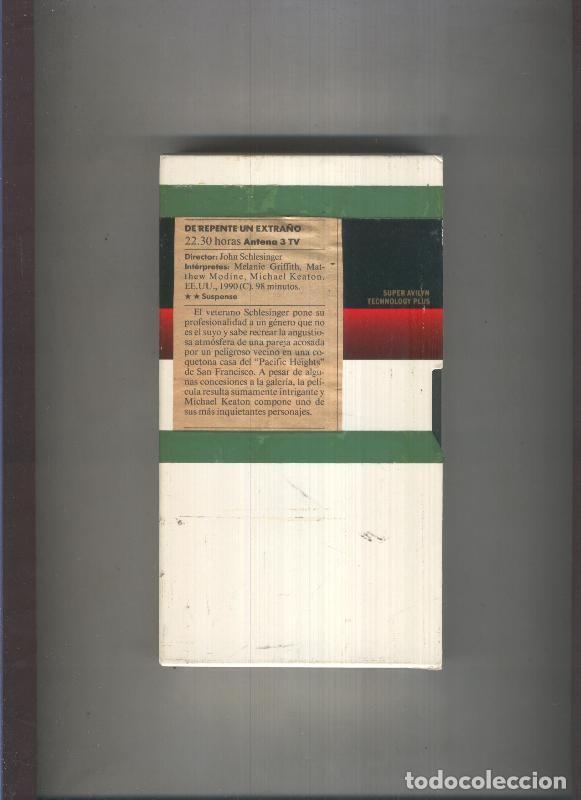 Coleccionismo de Revistas y Peri&oacute;dicos: Video VHS: De repente un extra&ntilde;o con Melanie Griffith - Varios