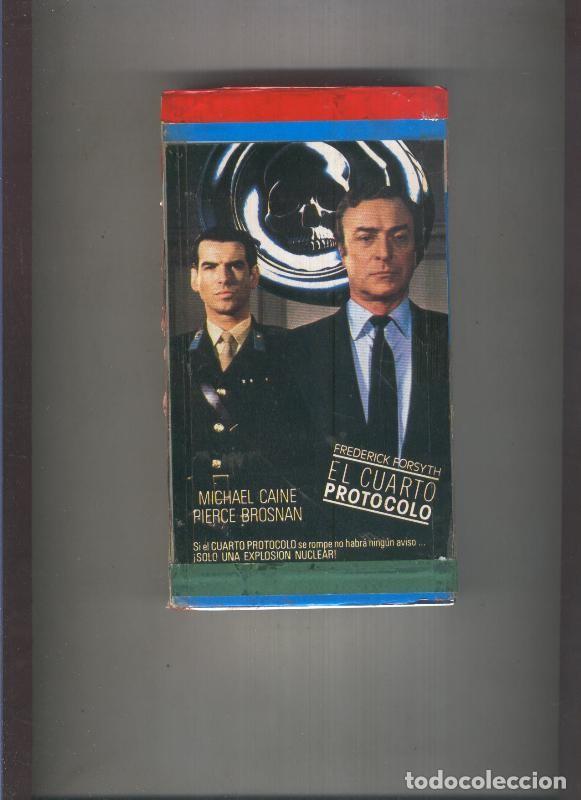 Sammeln von Zeitschriften und Zeitungen: Video VHS: El cuarto protocolo con Michael Caine y Pierce Brosnan - Varios