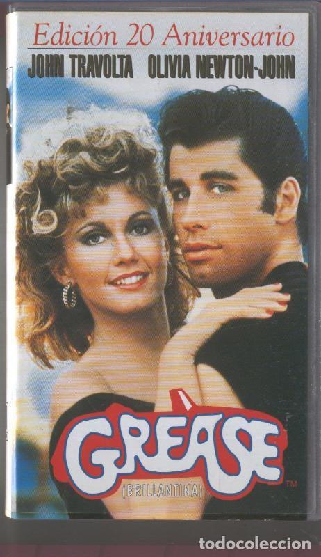 Coleccionismo de Revistas y Peri&oacute;dicos: Video VHS: Grease (Brillantina)-John Travolta-Olivia Newton John - Varios