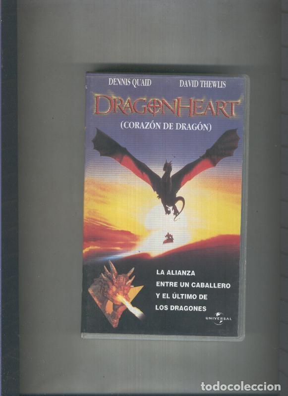 Collection Magazines and Newspapers: Video VHS: Dragon Heart: Corazon de Dragon - Dennis Quaid - David Thewlis