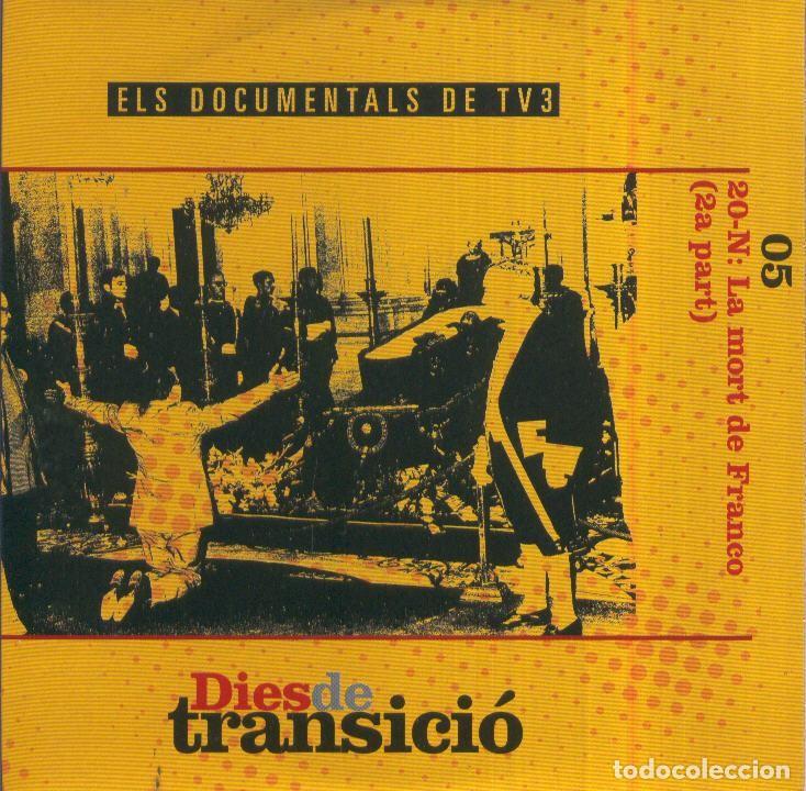 Colecionismo de Revistas e Jornais: DVD Documental: Dies de transicio no.05: 20-N, LA MORT DE FRANCO, Part.2 - TV3