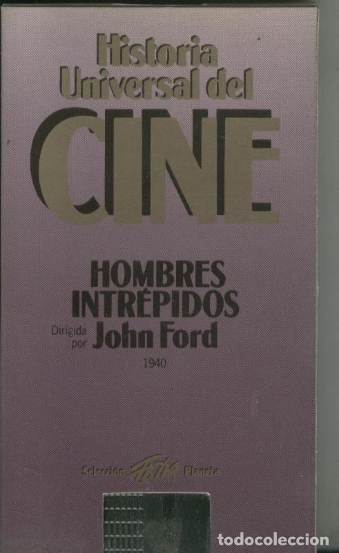 Coleccionismo de Revistas y Peri&oacute;dicos: Pelicula VHS: Hombres intrepidos de John Ford - Varios