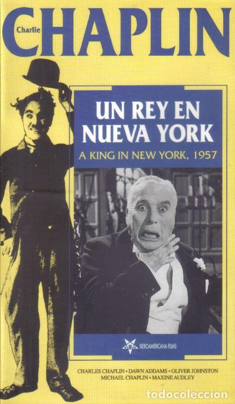 Coleccionismo de Revistas y Peri&oacute;dicos: Pelicula VHS: Chaplin: Un rey en nueva york - Varios