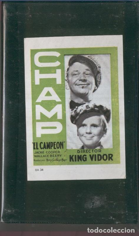 Colecionismo de Revistas e Jornais: Video VHS: Champ El campeon - Varios