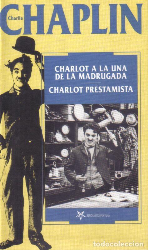 Colecionismo de Revistas e Jornais: Pelicula VHS: Chaplin: Charlot a la una de la madrugada / Charlot prestamista - Varios