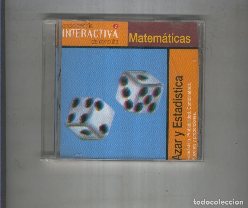 Colecionismo de Revistas e Jornais: CD: Enciclopedia Interactiva de Consulta, AZAR Y ESTADISTICA - VARIOS