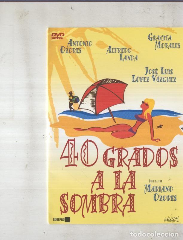 Colecionismo de Revistas e Jornais: DVD: CUARENTA GRADOS A LA SOMBRA - VARIOS