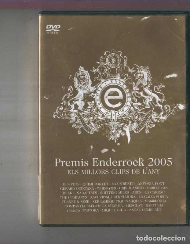 Colecionismo de Revistas e Jornais: DVD: PREMIS ENDERROCK 2005 Els millors clips de lany - VARIOS