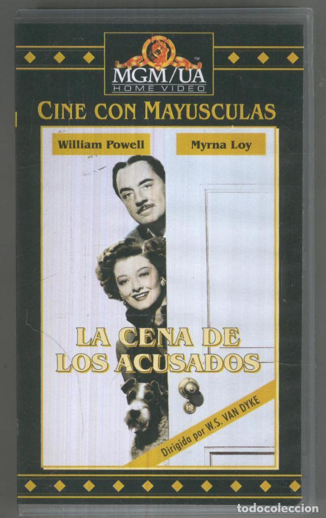 Colecionismo de Revistas e Jornais: VHS CINE: LA CENA DE LOS ACUSADOS - Cine con Mayusculas MGM - W.S Van Dyke