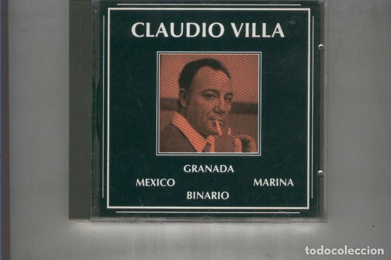 Colecionismo de Revistas e Jornais: CD musica: CLAUDIO VILLA Granada - Joan Albert Amargos