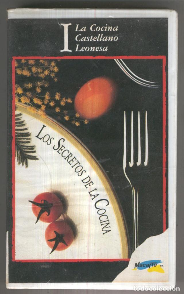 Colecionismo de Revistas e Jornais: VHS Documental: LOS SECRETOS DE LA COCINA - La Cocina Castellano Leonesa - MACARTE