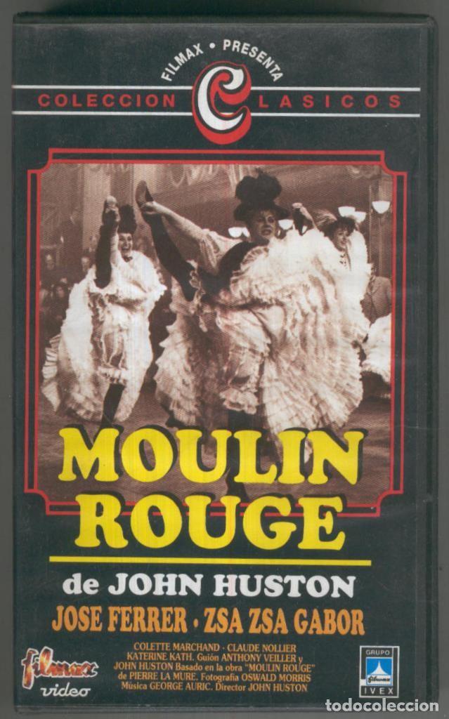 Colecionismo de Revistas e Jornais: VHS Cine: MOULIN ROUGE - John Huston (1952) - John Huston