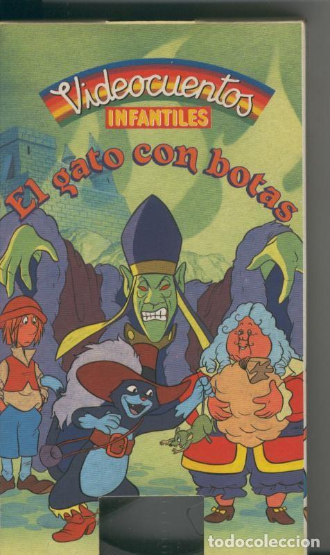Colecionismo de Revistas e Jornais: Pelicula VHS: El gato con botas - Varios