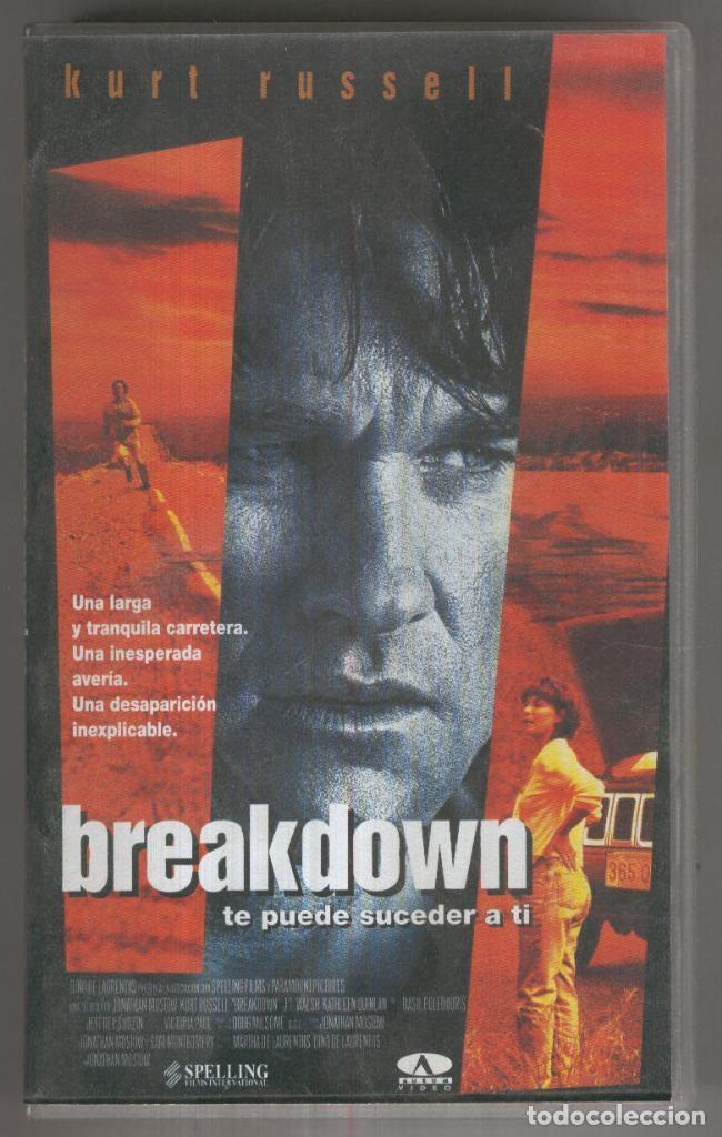 Colecionismo de Revistas e Jornais: VHS Documental: BREAKDOWN - Te puede Suceder a ti - Dino De Laurentis - Dino De Laurentis