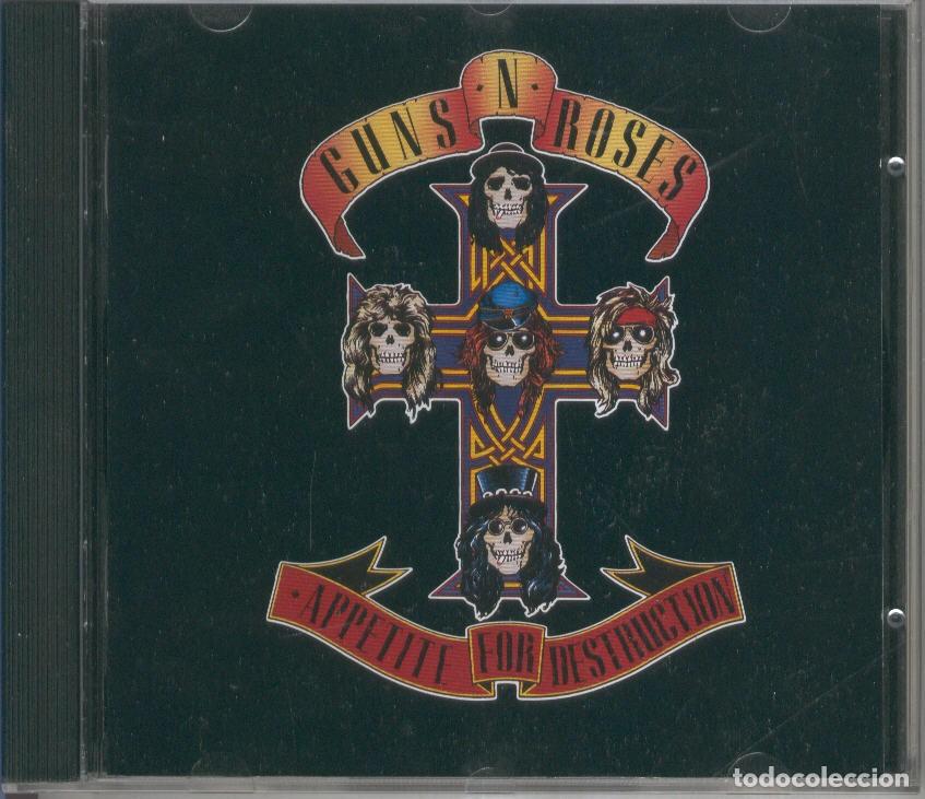 Collectionnisme de Revues et Journaux: Cd Musica: GUNS N ROSES � Appetite for destruction - Guns n roses