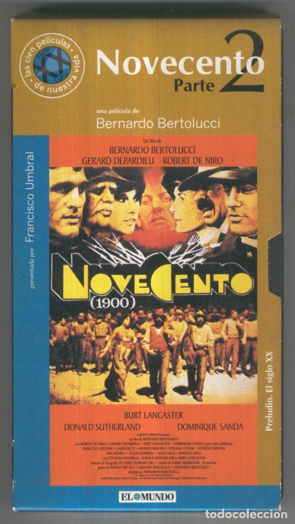 Collectionnisme de Revues et Journaux: VHS Cine: NOVECENTO, Parte 2 - Bernardo Bertolucci - Bernardo Bertolucci