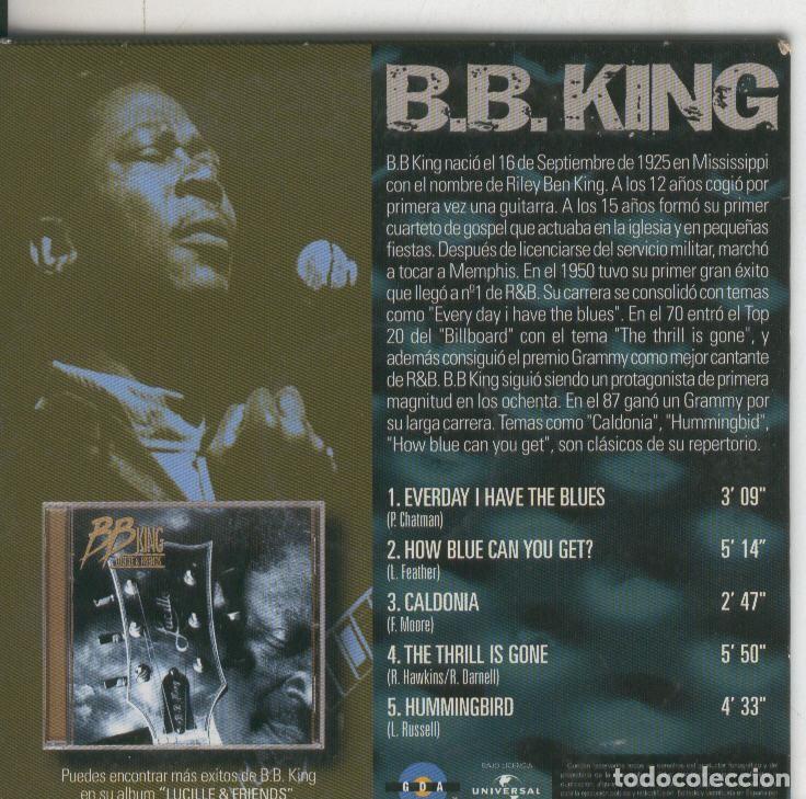 Collectionnisme de Revues et Journaux: Compact Disc: B.B.King - Varios