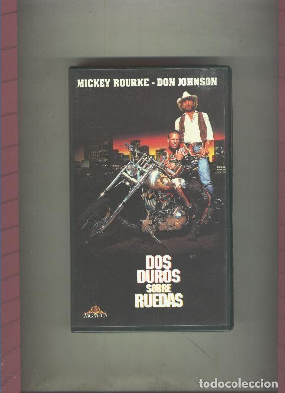 Collectionnisme de Revues et Journaux: Video VHS: Dos duros sobre ruedas (Mickey rourke-Don Johnson) - Varios