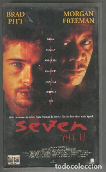 Sammeln von Zeitschriften und Zeitungen: VHS Cine: SEVEN (Brad Pitt) - David Fincher