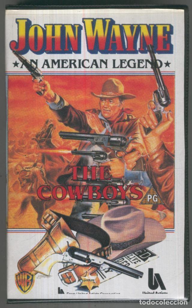 Collection Magazines and Newspapers: VHS CINE: John Wayne an American Legend - THE COWBOYS (English) - Mark Rydell
