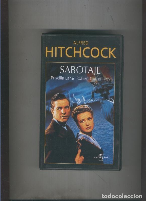 Collection Magazines and Newspapers: Video VHS: Alfred Hitchcock numero 23: Sabotaje - Varios