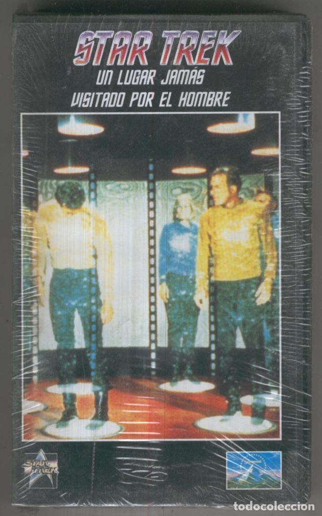 Coleccionismo de Revistas y Peri&oacute;dicos: VHS CINE: STAR TREK La Serie Original - UN LUGAR JAMAS y VISITADO POR EL HOMBRE - James Goldstone