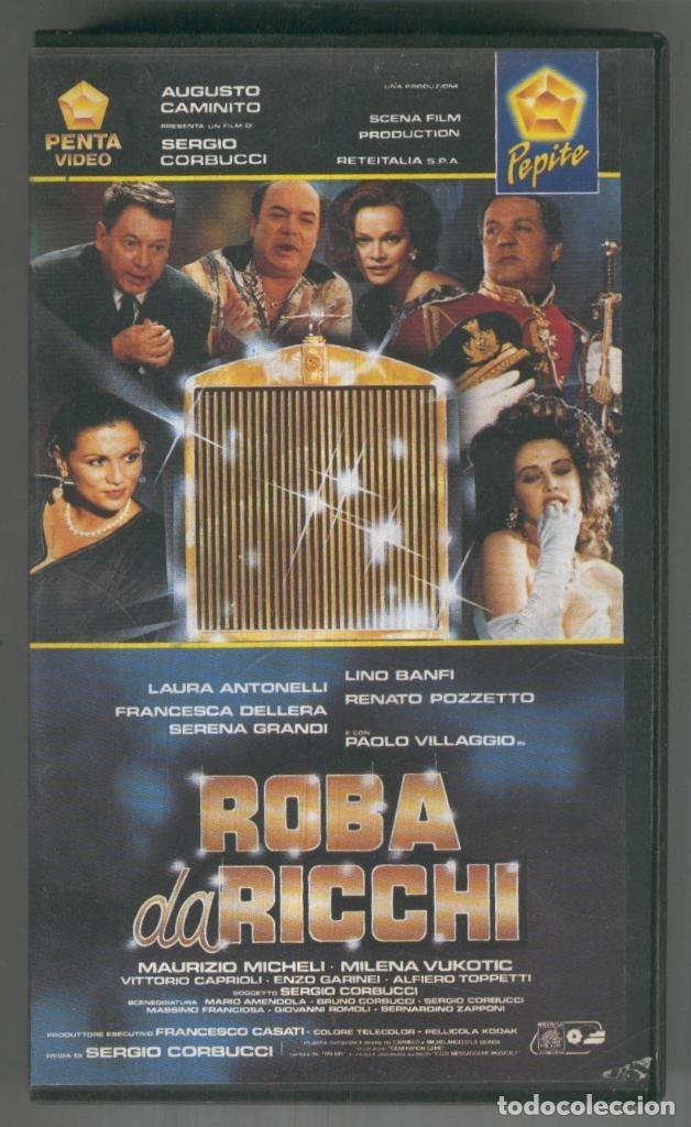 Collectionnisme de Revues et Journaux: VHS Cine: ROBA DA RICCHI - Sergio Corbucci - Sergio Corbucci