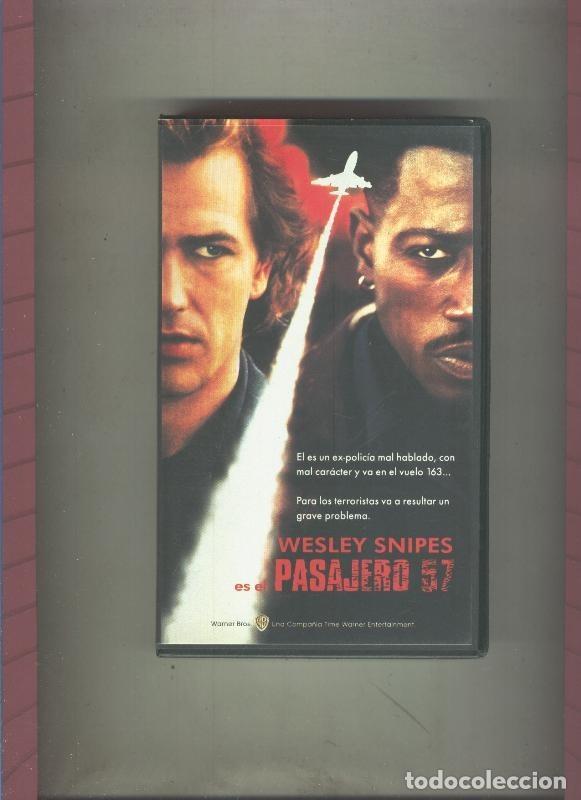 Collectionnisme de Revues et Journaux: Video VHS: Pasajero 57 (Wesley Snipes) - Varios