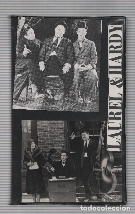 Sammeln von Zeitschriften und Zeitungen: Pelicula VHS: NACIDA EN EL OESTE / LADRONES y TIEMBLA Y TITUBEA - Laurel y Hardy - VARIOS