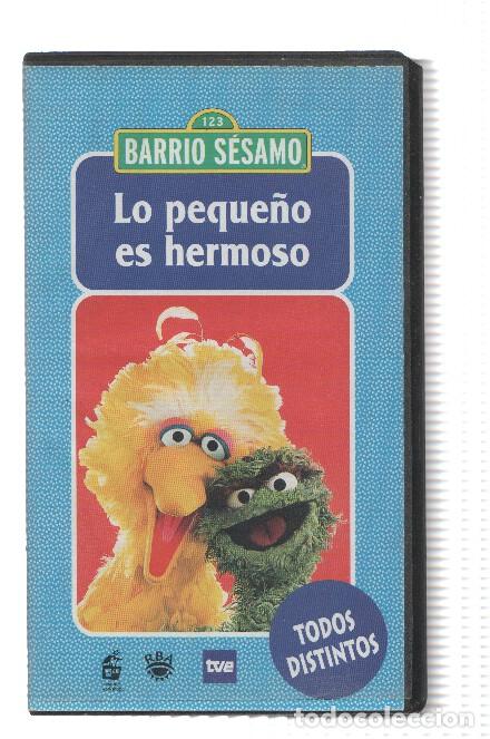 Collectionnisme de Revues et Journaux: Serie VHS: BARRIO SESAMO, Numero 11: LO PEQUE&Ntilde;O ES HERMOSO - SESAME WORKSHOP /TVE