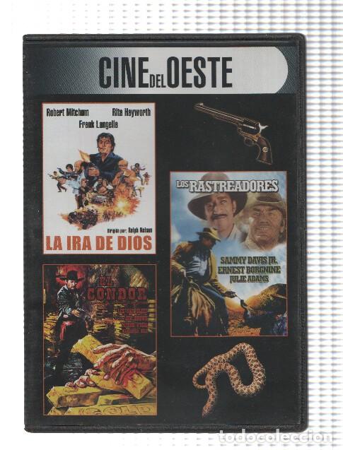 Sammeln von Zeitschriften und Zeitungen: DVD-Cine: Cine del Oeste 3x1: LA IRA DE DIOS / LOS RASTREADORES / EL CONDOR - VARIOS