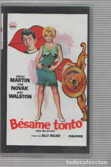 Coleccionismo de Revistas y Peri&oacute;dicos: Pelicula VHS: BESAME TONTO - Billy Wilder - Billy Wilder