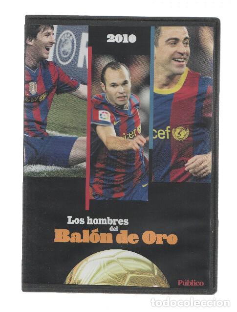 Coleccionismo de Revistas y Peri&oacute;dicos: DVD-Futbol: F.C Barcelona - LOS HOMBRES DEL BALON DE ORO 2010 (Diario Publico) - FC Barcelona