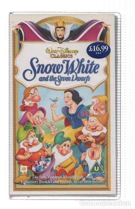 Coleccionismo de Revistas y Peri&oacute;dicos: Pelicula VHS: Walt Disney CLASSICS: SNOW WHITE and the Seven Dwarfs - Walt Disney