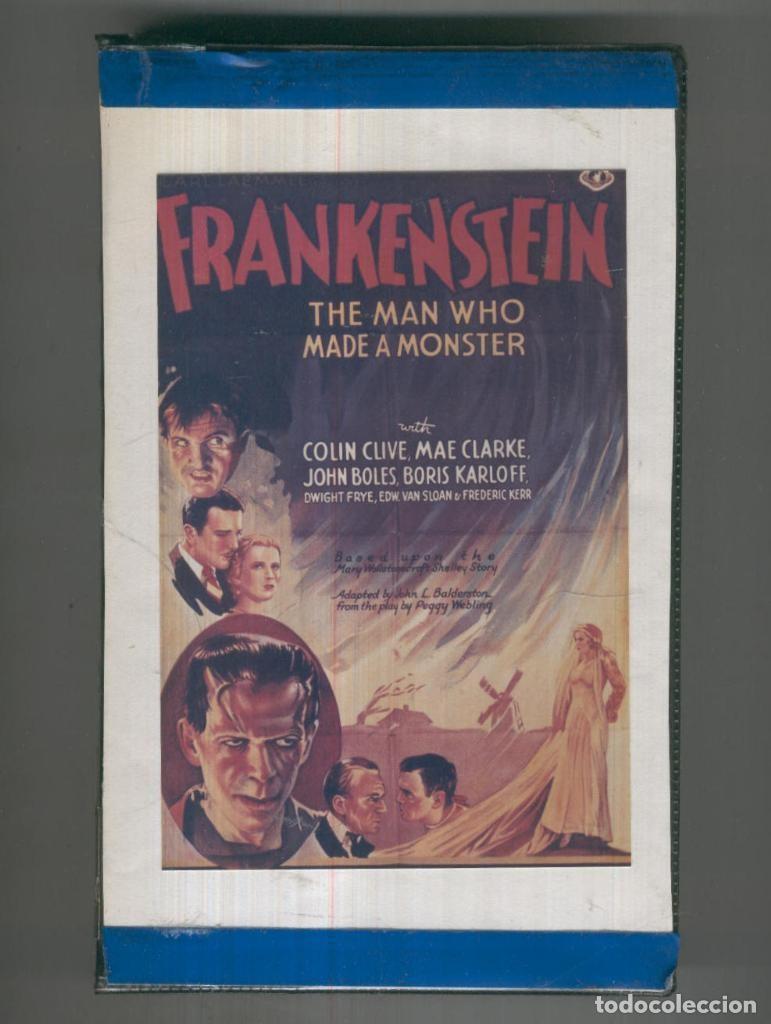 Sammeln von Zeitschriften und Zeitungen: VHS CINE: FRANKENSTEIN - Colin Clive - John L Balderston