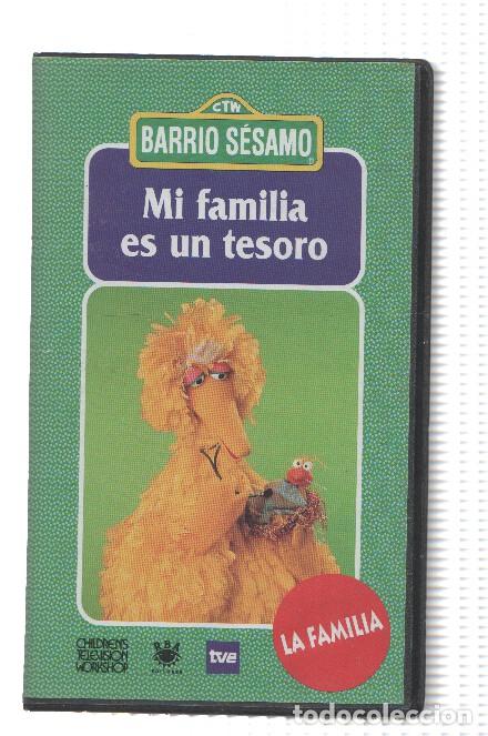 Coleccionismo de Revistas y Peri&oacute;dicos: Serie VHS: BARRIO SESAMO, Numero 13: MI FAMILIA ES UN TESORO (Edicion a&ntilde;o 2000) - SESAME WORKSHOP /T