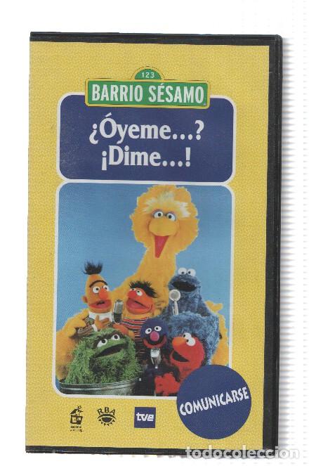 Coleccionismo de Revistas y Peri&oacute;dicos: Serie VHS: BARRIO SESAMO, Numero 30: &iquest;OYEME...? &iexcl;DIME...! - SESAME WORKSHOP /TVE