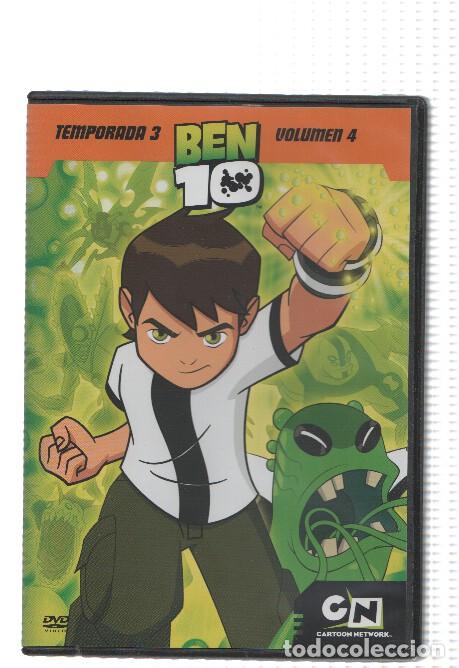 Collezionismo di Riviste e Giornali: Cine DVD: BEN 10 - Temporada 3, Volumen 04: El Retorno, Miedo a la Oscuridad y El vistante. - Cartoo