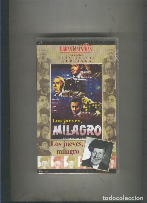 Colecionismo de Revistas e Jornais: Video VHS: Los jueves, milagro: Jose Isbert, etc - Luis Garcia Berlanga