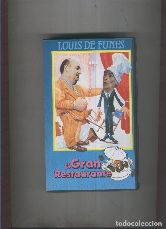 Colecionismo de Revistas e Jornais: Video VHS: El gran restaurante (Louis de Funes) - Varios