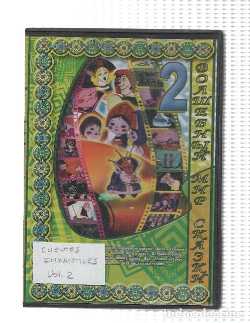 Colecionismo de Revistas e Jornais: Pelicula DVD en RUSO: Cuentos infantiles rusos volumen 2 -