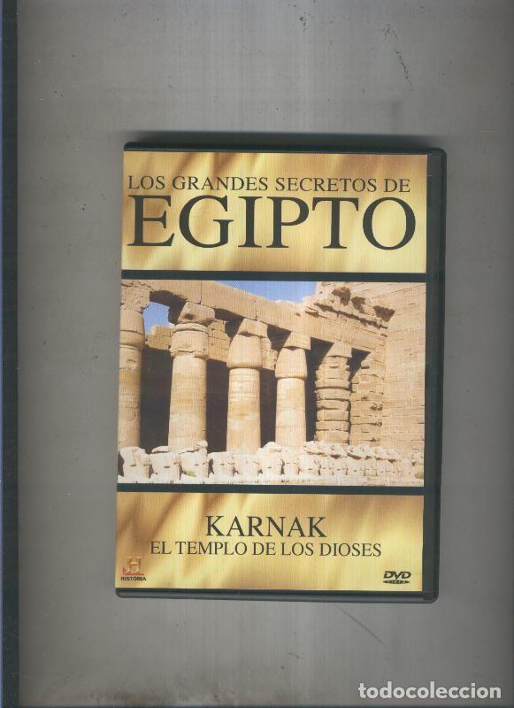 Colecionismo de Revistas e Jornais: DVD: Los grandes secretos de Egipto: Karnak, el templo de los dioses - Varios