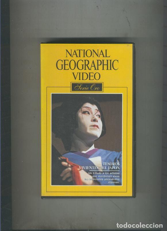 Sammeln von Zeitschriften und Zeitungen: Video VHS: National Geographic serie Oro numero 41: Tesoros vivientes del Japon - Varios